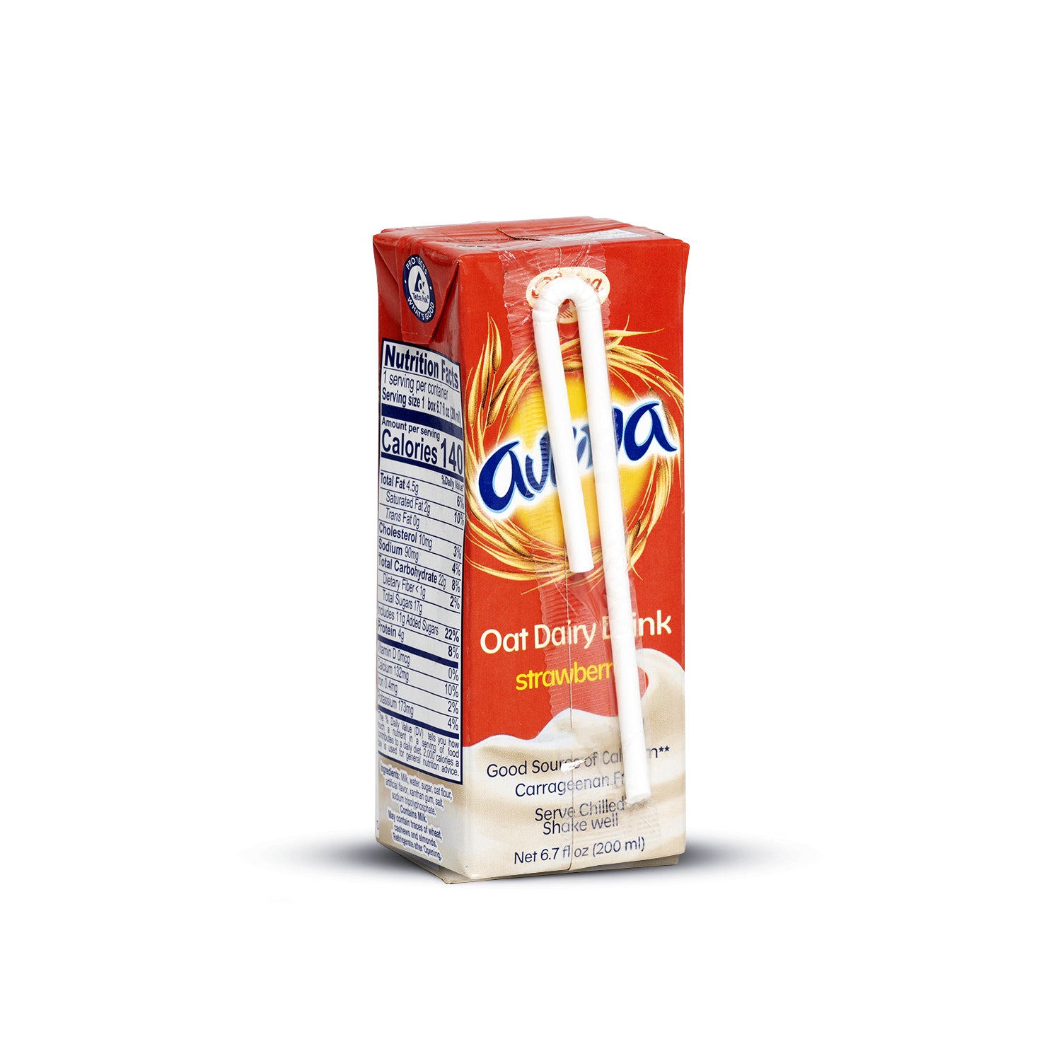 Oat Dairy Drink - Strawberry - 6.7 FL OZ