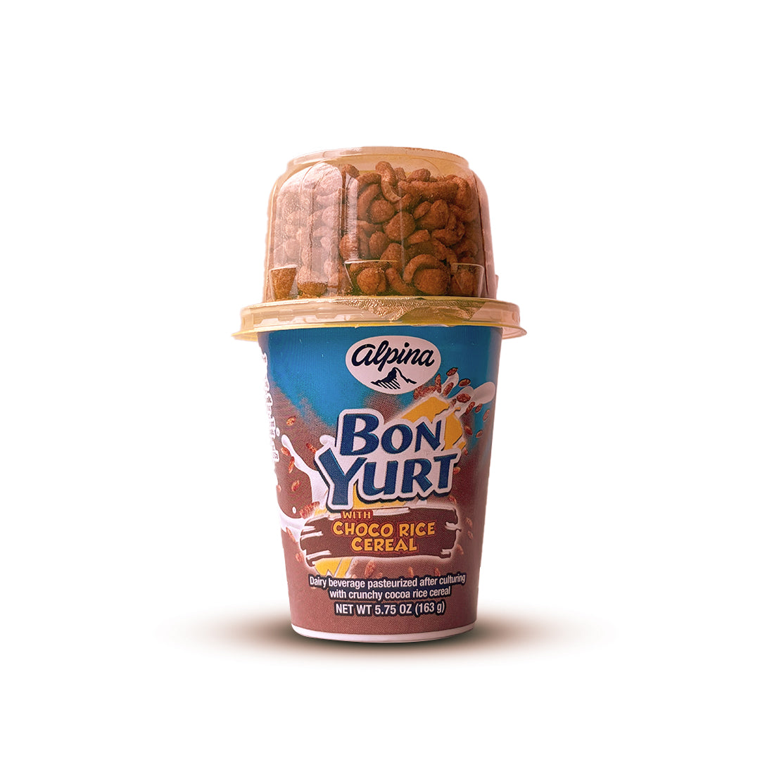 Bon Yurt with Crunchy Cocoa Rice Cereal