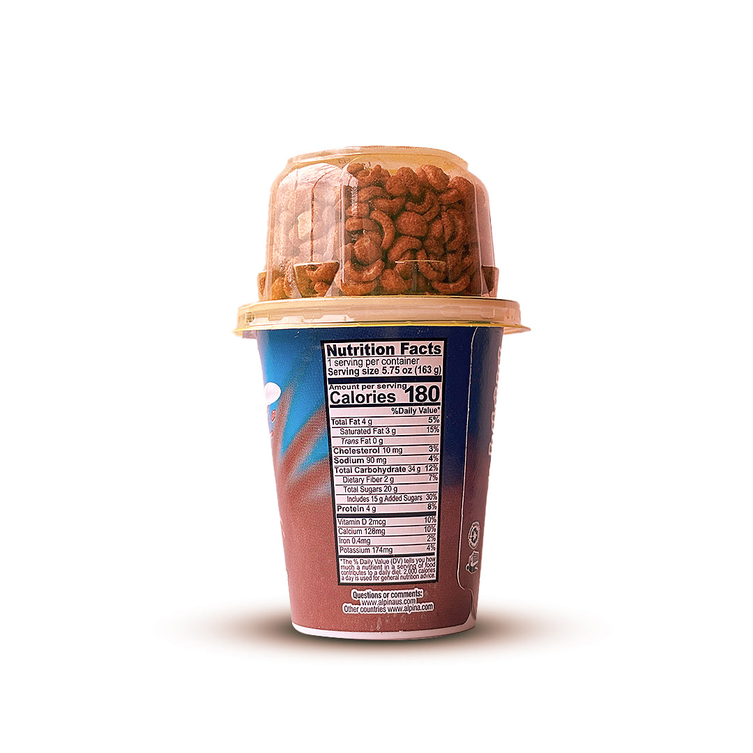 Bon Yurt with Crunchy Cocoa Rice Cereal